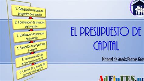 Presupuesto Capital Qué Es Definición Y Concepto