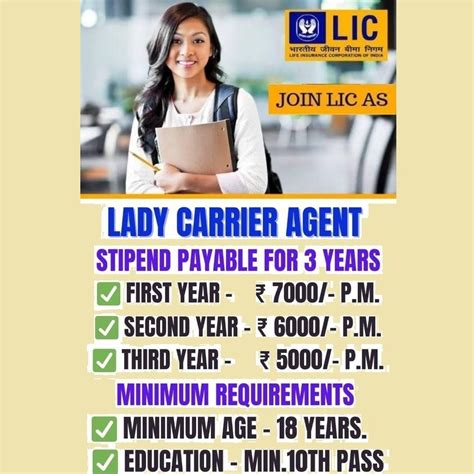Women Career Agent Lic Join Lic As Advisor