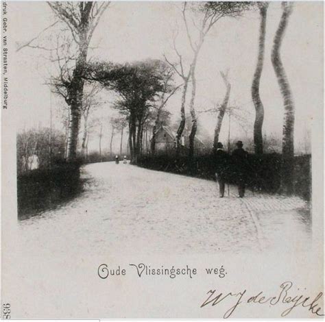 Bestand De Oude Vlissingseweg Ca 1895 Middelburg Dronk