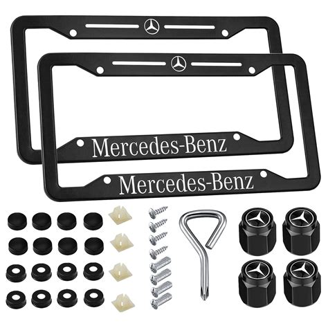 Mercedes Benz License Plate Cover