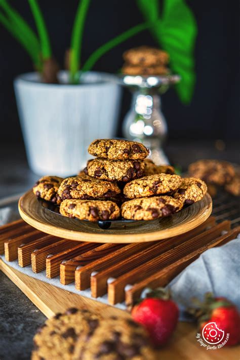 Peanut Butter Banana Oatmeal Cookies Step By Step Video Recipe My