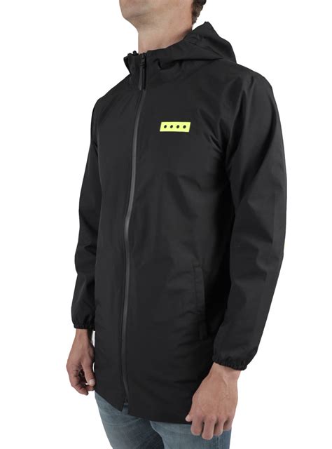 Waterproof Trench Jacket Black