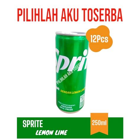 Jual Sprite Kaleng Can Ml Harga Kaleng Shopee Indonesia