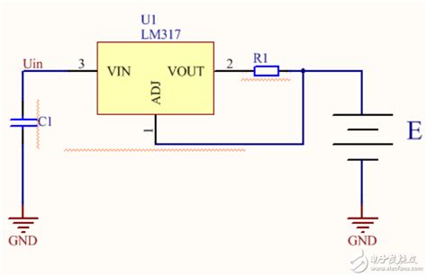 Lm317的充电电路 Lm317稳压器的限流保护电路 Ic应用电路图 电子发烧友网