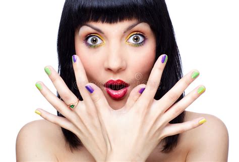 Brunette Hermoso Imagen De Archivo Imagen De Abierto 13623275