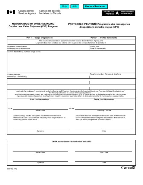 Form BSF163 - Fill Out, Sign Online and Download Fillable PDF, Canada ...