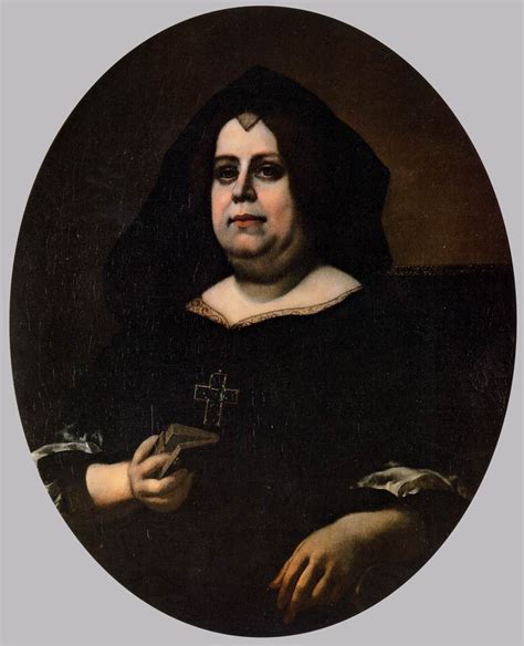 Portrait Of Vittoria Della Rovere In Widow S Weeds By Dolci Carlo