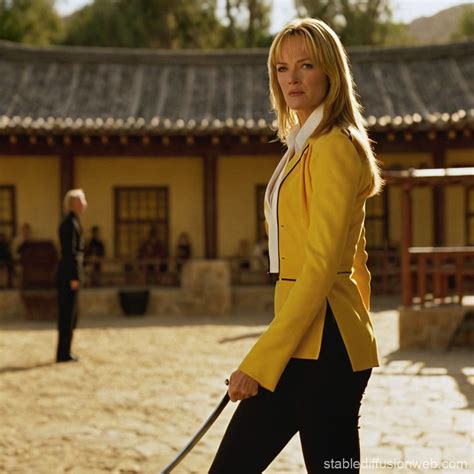 Kill Bill: Vol 2 Cinematic Scene | Stable Diffusion Online