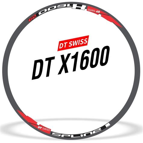 Juego de pegatinas de dos ruedas para bicicleta de montaña DT 1600