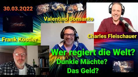 Charles Fleischauer im Gespräch mit Frank Köstler und Valentino