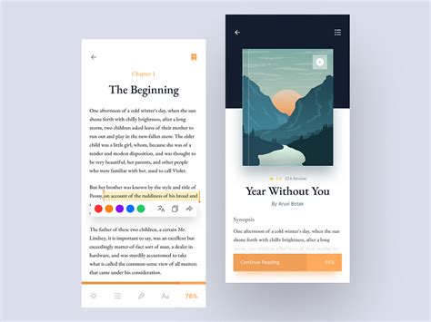 Joybook Book App 📖 by Rudi Tabuti for Plainthing Studio on Dribbble