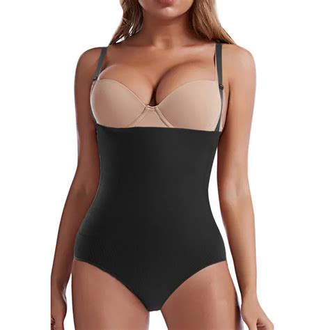Shapewear Bodysuits Underwear Slimming Bodys Women Sexy Bodysuit Body Shaper Lingerie Black