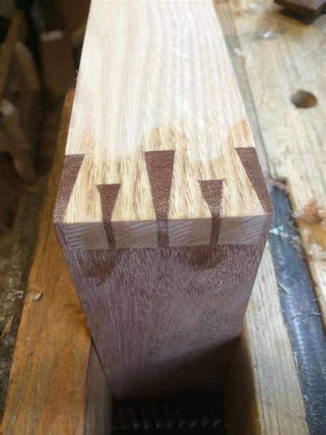 Houndstooth Dovetail Woodworking Joints Wood Working Ts