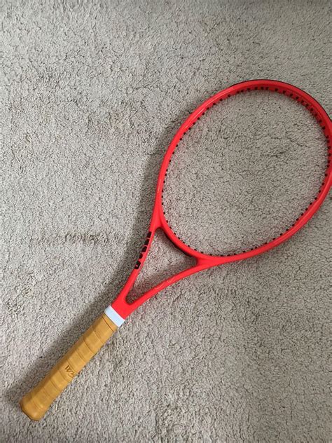 Wilson Prostaff Rf Autograph Laver Cup Limited Edition Red Rare