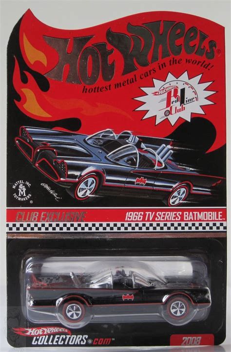 Hot Wheels Rlc Club Exclusive Tv Series Batmobile Hot Wheels Toys Hot