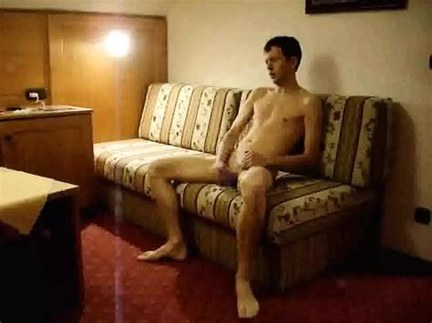 Naked Twink Strokes His Cock In A Hotel Room Gay White Porn XHamster
