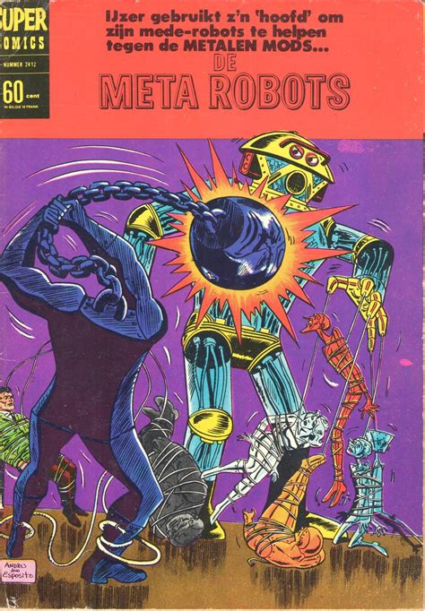 Akim Stripwinkel Super Comics 12 De Meta Robots Softcover