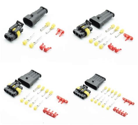 Клемма автомобильная Разъемы автомобильные папа+мама, Штекеры ...