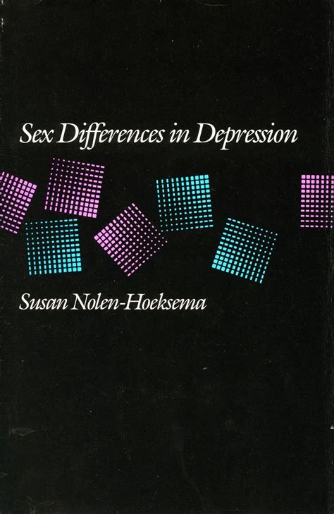 Sex Differences In Depression Nolen Hoeksema Susan Amazon Books