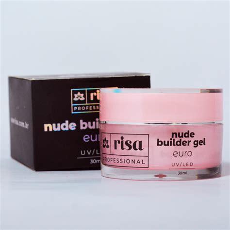Gel Builder Mild Euro Nude Uv Led Ml Usina Das Unhas