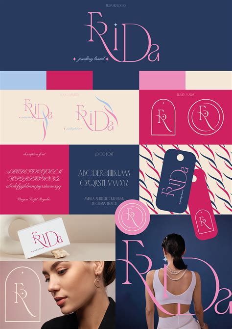 Frida - бренд украшений on Behance