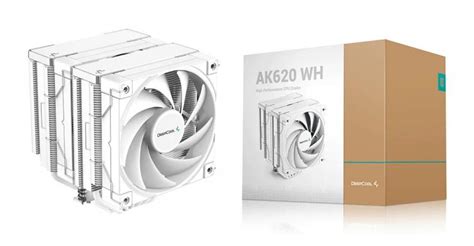 DeepCool Announces AK400, AK400 WH, and AK620 WH CPU Coolers