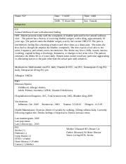 Sem Soap Docx Name S P Date Time Dob Years Old Sex Female