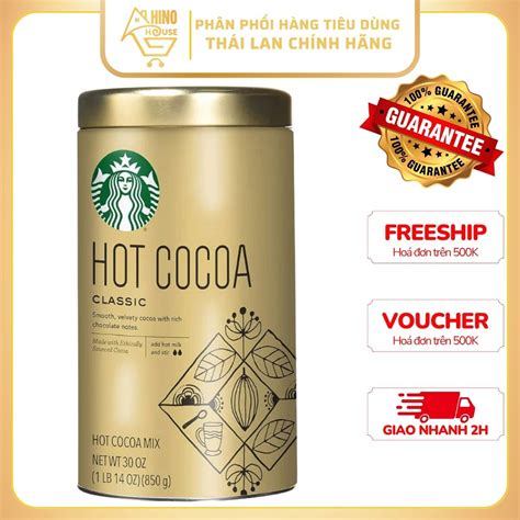 B T Cacao Starbucks Hot Cocoa Classic G M Chuy N Pha Ch L M B Nh