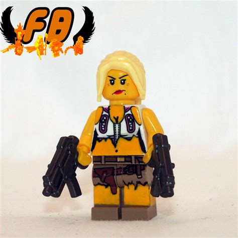 Post Apoc Babe Custom Minifig Custom Lego Minifigures