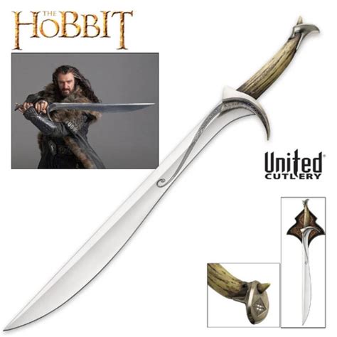 The Hobbit Replica 1 1 Sword Of Thorin Oakenshield 99cm The Movie Store