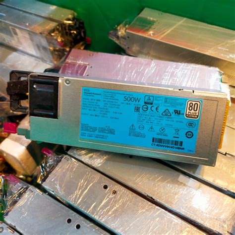 Jual PSU HP DL360 DL380 GEN9 723595 101 500W PLATINUM HOT PLUG 80PLUS Jakarta Barat Asia