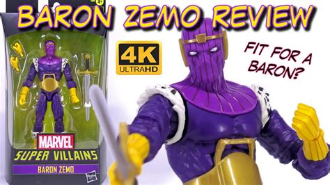 Baron Zemo Classic Unboxing Review Walgreen S Exclusive Hasbro Marvel