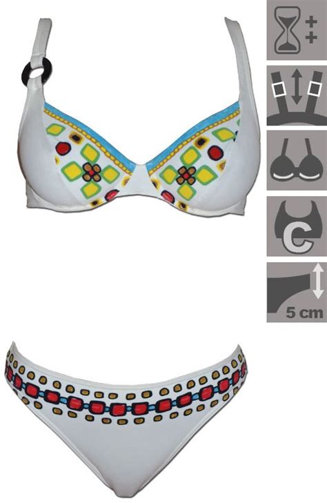 Rasurel Reifen Bikini Mit Cups C