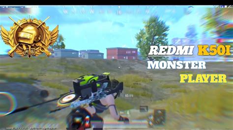 Redmi K50i⚡monster Player 60 Fps Pubg Lite Montage ♥️ Youtube