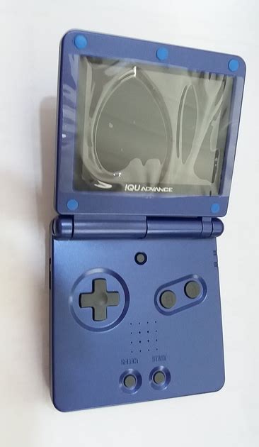 Портативная игровая приставка Game Boy Advance SP+TFT карта (синий ...