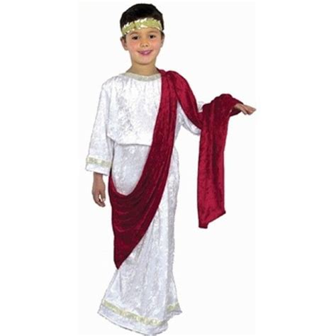 Child's Caesar Costume | Greek clothing, Game dresses, Roman costume