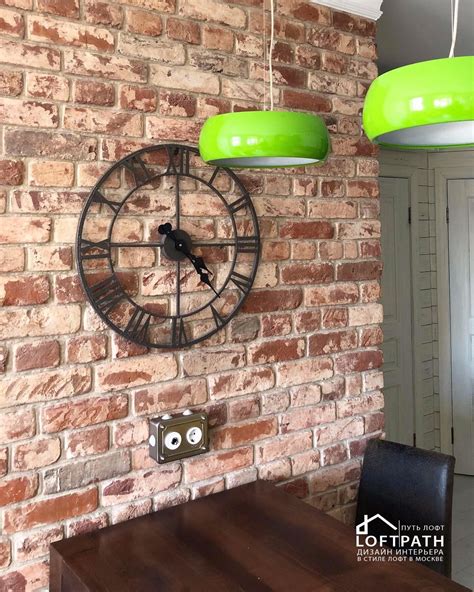 Кирпич в стиле лофт - 25 фото