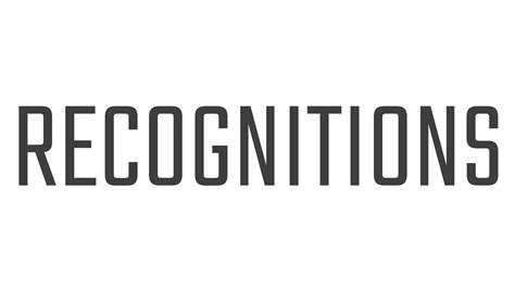 recognitions