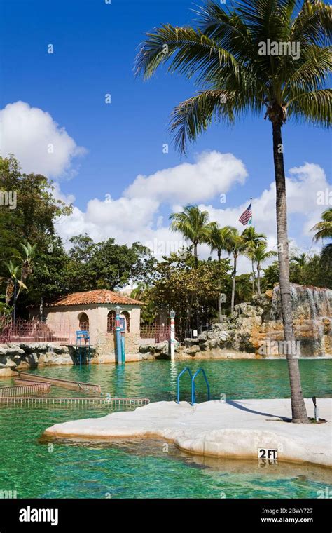 Venetian Pool Coral Gables Miami Florida Usa Stock Photo Alamy