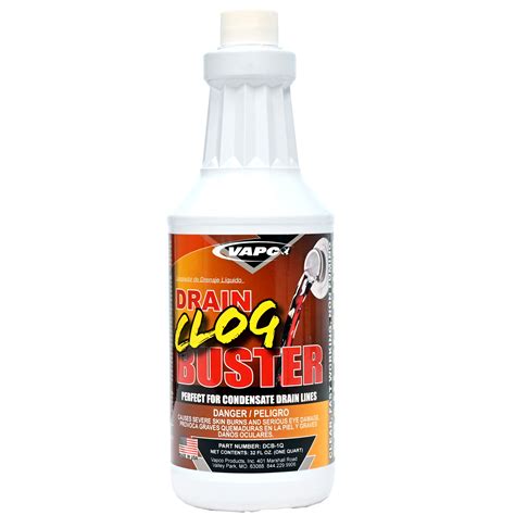 Drain Clog Buster Liquid Vapco Company Blows Out Condensate Drain Lines
