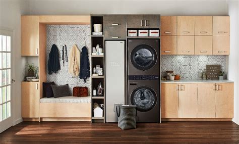 LG WashTower With Center Control Washer And Electric Dryer