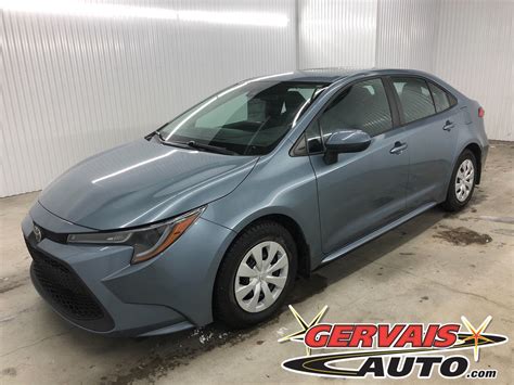 Gervais Auto Shawinigan Pre Owned 2020 Toyota Corolla Automatique A C