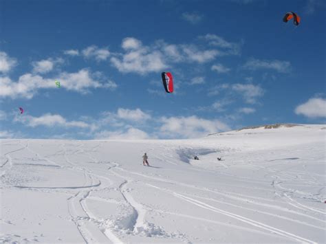 Snow Kiting Sureanu Plateau Transalpina Ski Resort Romania