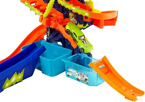 Pista Hot Wheels Estação Científica Color Shifters Color Splash Hot Wheels City CCP