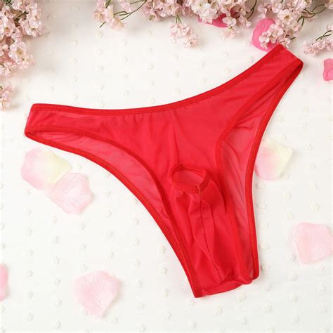 Jual G String Pria Thong Sexy Hot Open Crotch Transparan Celana Dalam Pria Y050 Shopee Indonesia