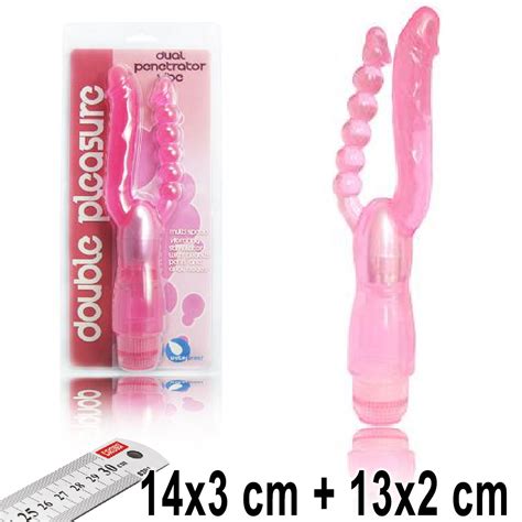 Double Pleasure Anal Vajinal Modern Çatal Vibratör L 83050 Sex Shop