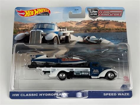 Jual Hot Wheels Team Transport HW CLASSIC HYDROPLANE SPEED WAZE Premium Kota Malang Erik