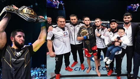 Khabib Nurmagomedov On Islam Makhachev Attaining Championship Gold At