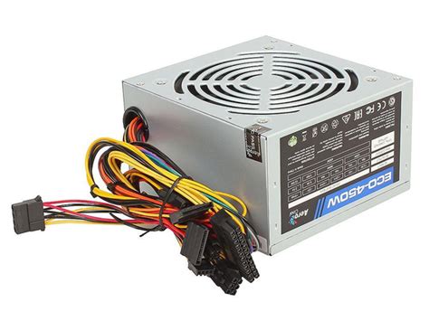 Блок питания ATX 450 Вт Aerocool ECO-450W - купить с доставкой по ...