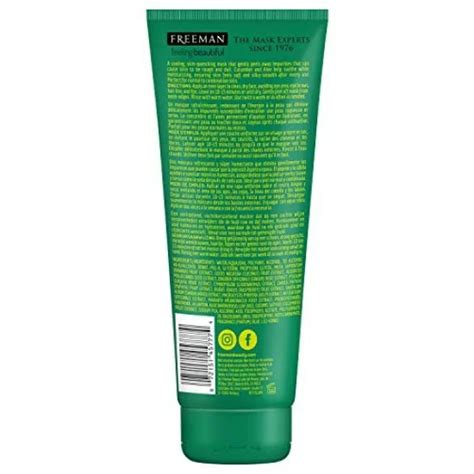 Freeman Renewing Cucumber Peel Off Gel Facial Mask Instantly Refreshes